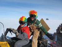 Mandi and Laura on sled.jpg